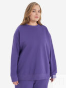 Свитшот женский Demix, Plus Size, Фиолетовый 129619DMX-P4 фото 2