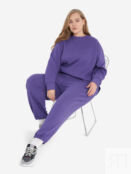 Свитшот женский Demix, Plus Size, Фиолетовый 129619DMX-P4 фото 4