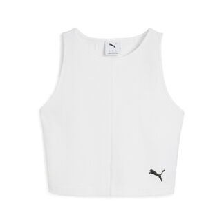 Женский топ PUMA WARDROBE ESS Ribbed Crop Top