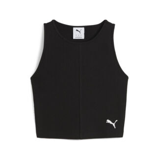 Женский топ PUMA WARDROBE ESS Ribbed Crop Top
