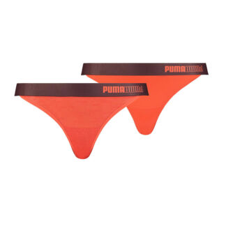 Женское нижнее белье PUMA WOMEN MESH STRING 2P PA