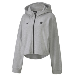 Женская толстовка PUMA Ferrari Wmn Hooded Sweat Jkt