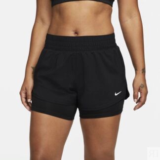 Женские шорты Nike ONE DF MR 3IN 2N1 SHORT