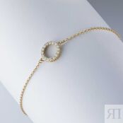 Браслет из желтого золота с бриллиантами э0301бр11210116 ЭПЛ Даймонд 8700002004625 фото 4
