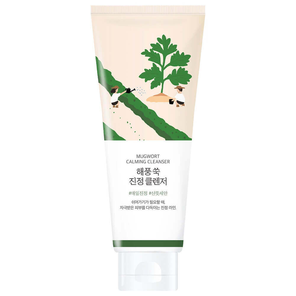Пенка для умывания ROUND LAB Mugwort Calming Cleanser фото 1