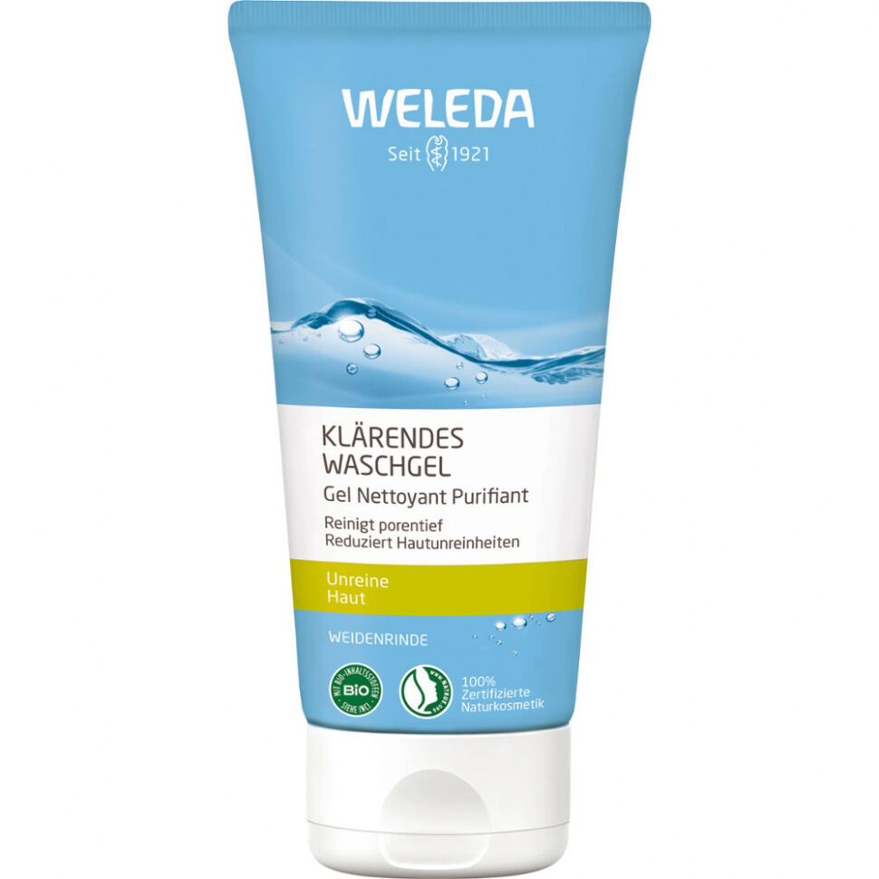 Очищающий гель для лица Weleda 100 мл фото 1