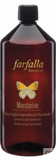 Farfalla Mandarine Увлажняющее жидкое мыло для рук 1 л