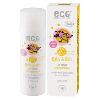 ECO-Cosemtics Детский солнцезащитный крем SPF 50+ 50 мл