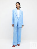 Легкий двубортный жакет airy blue фото 4