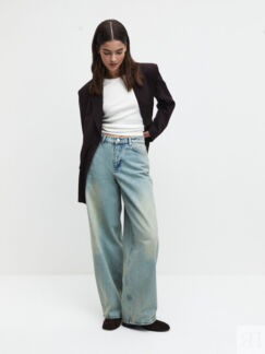 Джинсы baggy fit vintage blue