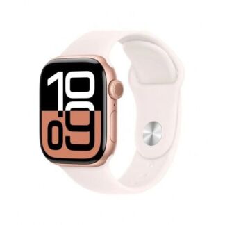Умные часы Apple Watch Series 10 46mm M/L (MWWU3LW/A) Rose Gold with Light