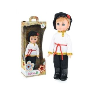 Кукла Мальчик в русском костюме 30 см (кукла пластмассовая) Весна В3909