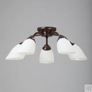 Люстра V3252/5PL, 5хЕ14 макс. 40Вт, плафон ПП