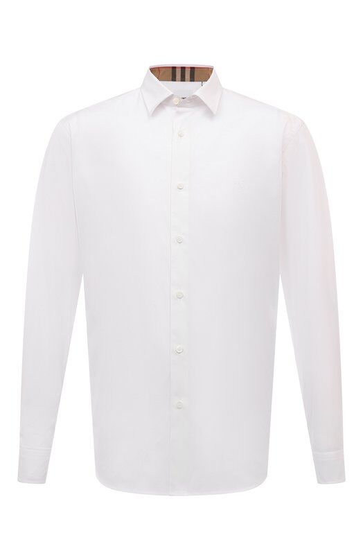 Хлопковая рубашка Burberry 8071465 фото 1