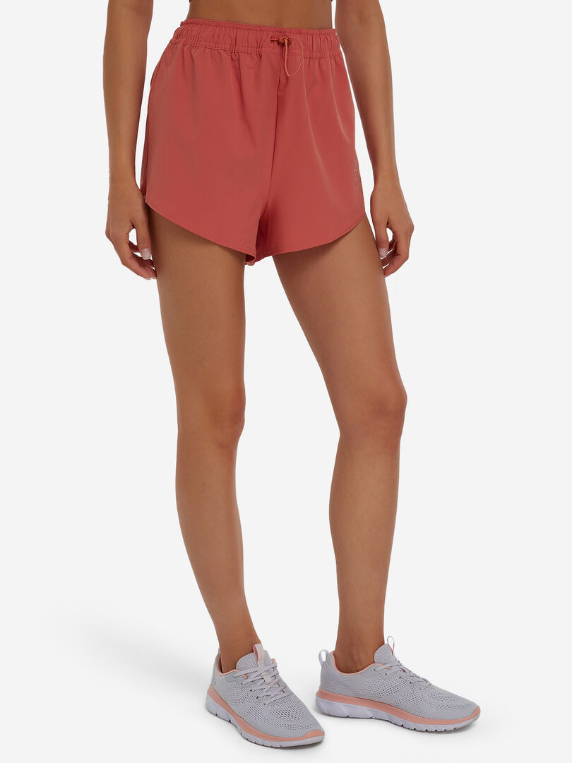 Шорты женские Gymshark Twins, Оранжевый B2A2RG33-OBDL-AJ3 фото 1