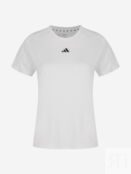 Футболка женская adidas, Белый HR7796A01-. фото 5