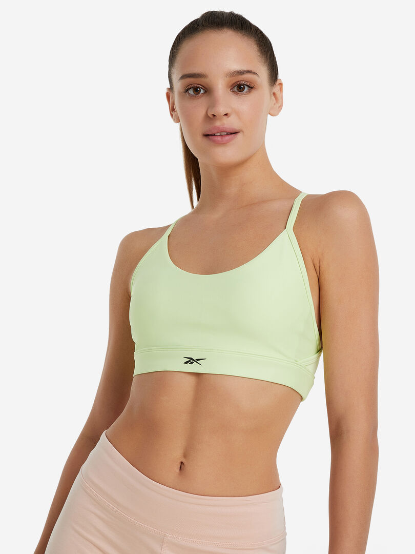 Спортивный топ бра Reebok Lux, Желтый IL2140R00-. фото 1