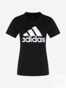 Футболка женская adidas, Черный GL0722A01-. фото 4