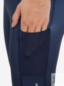Брюки софтшелл женские Loeffler Lumina Dimple Elastic, Синий EL27291LFR-495 фото 4