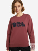 Свитшот женский Fjallraven Logo, Красный 84143FJR-410 фото 1