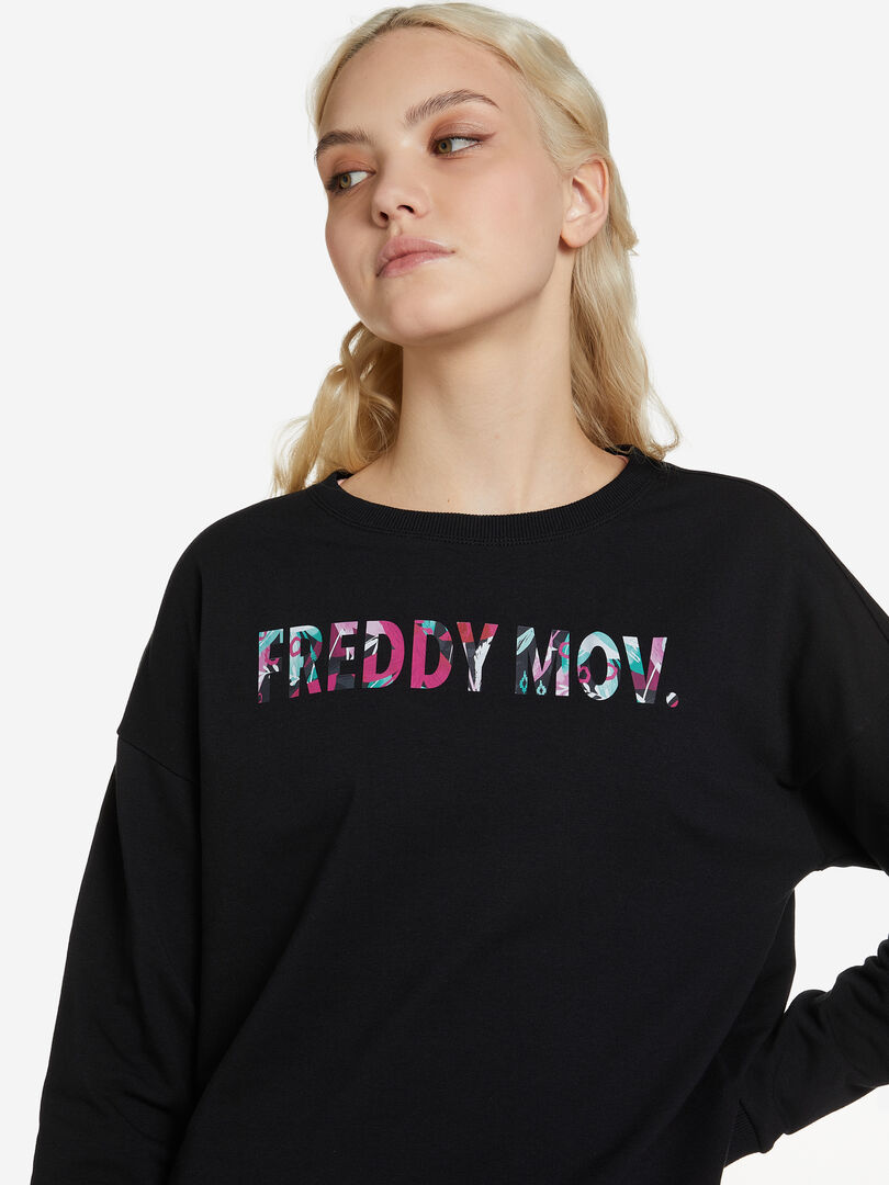 Свитшот женский Freddy, Черный S2WFTS1F0G-N- фото 1