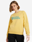 Свитшот женский Fjallraven Logo, Желтый 84143FJR-133 фото 1
