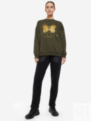 Свитшот женский Regatta Clr Beauvoison Crew Sweat, Зеленый RWA606RGO-41C фото 3