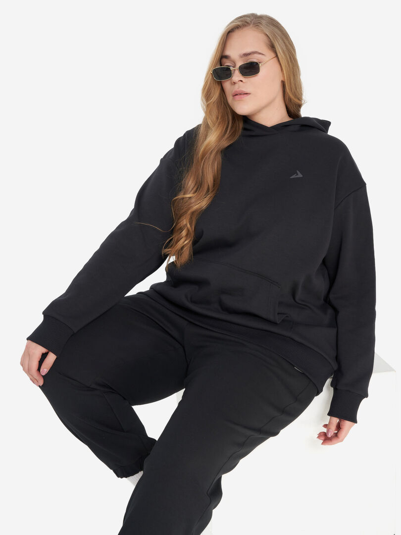 Худи женская Demix, Plus Size, Черный 127764DMX-99 фото 1