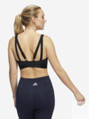 Спортивный топ бра adidas, Черный HE9069A01-. фото 2