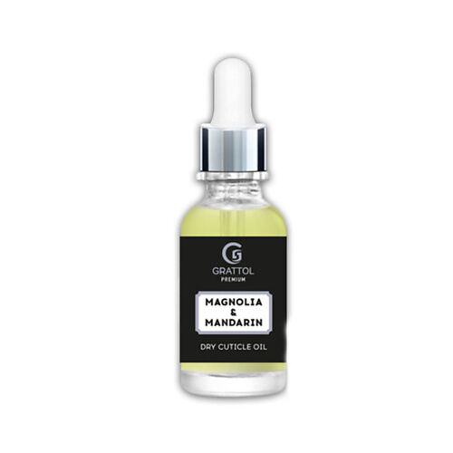 GRATTOL Масло для кутикулы и ногтей без блеска Magnolia & Mandarin 15
