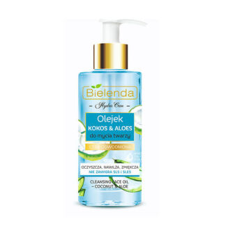 BIELENDA Гидрофильное масло для умывания лица HYDRA CARE с кокосом и алоэ 1