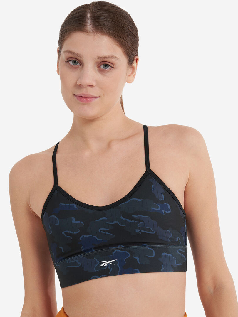 Спортивный топ бра Reebok Train, Черный 100075418R00-. фото 1