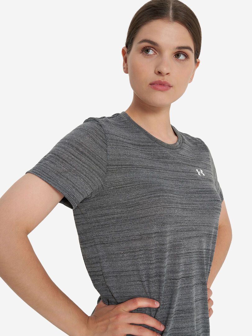 Футболка женская Under Armour Tech Tiger, Черный 1384222U0F-001 фото 1