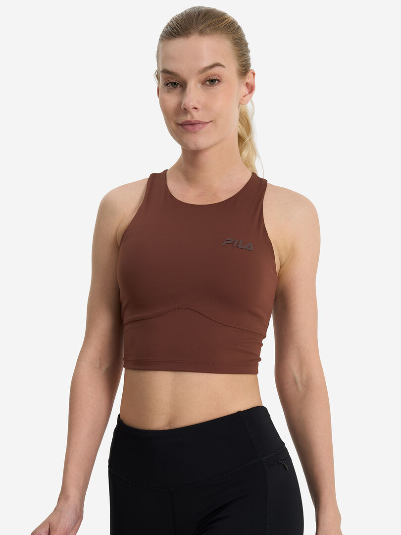 Спортивный топ бра FILA, Коричневый 130050FLA-T3 фото 1