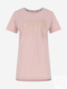Футболка женская Lotto Logo 2, Розовый LTA241F823L0W-84 фото 5