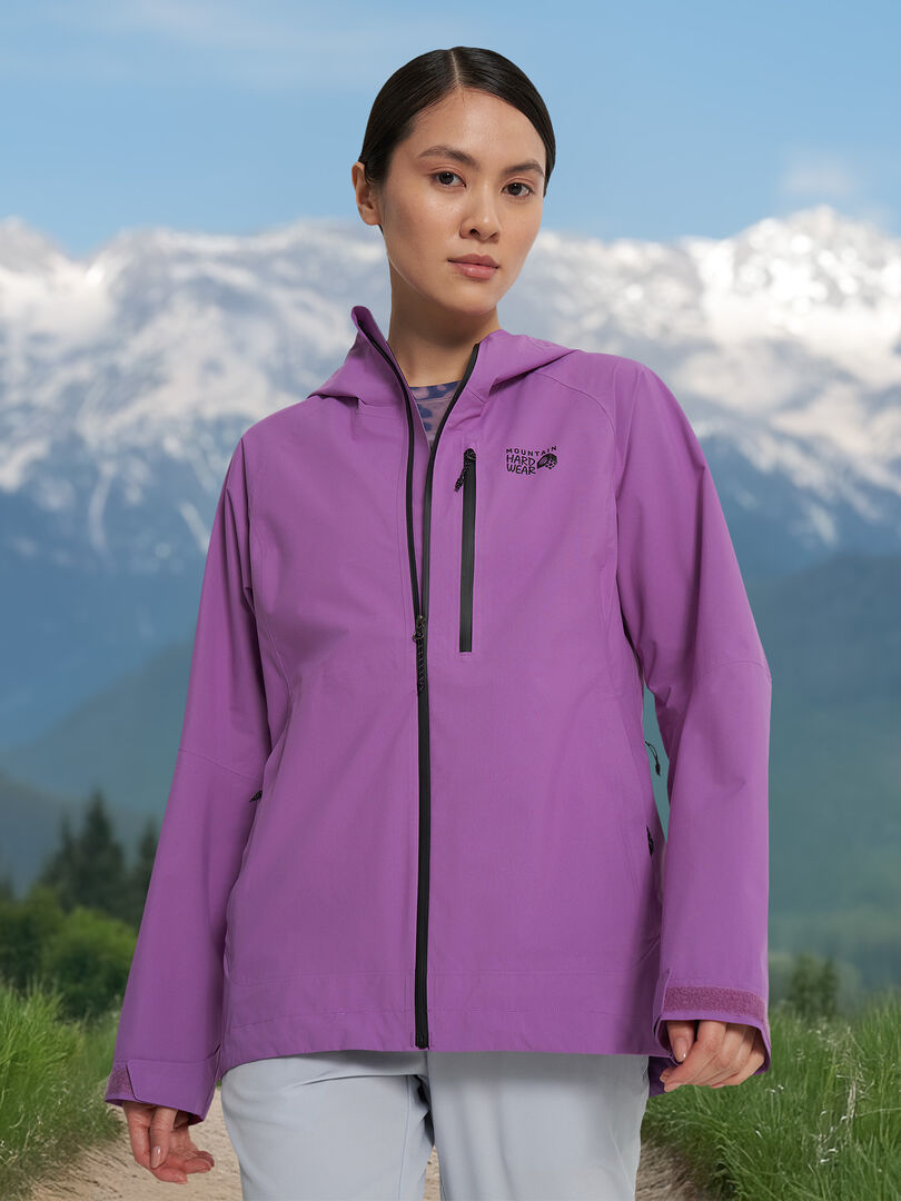 Куртка мембранная женская Mountain Hardwear Stretch Ozonic Jacket, Фиолетов 2093471MHW-537 фото 1