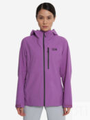 Куртка мембранная женская Mountain Hardwear Stretch Ozonic Jacket, Фиолетов 2093471MHW-537 фото 3
