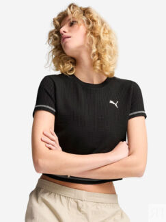 Футболка женская PUMA Dare To Textured, Черный