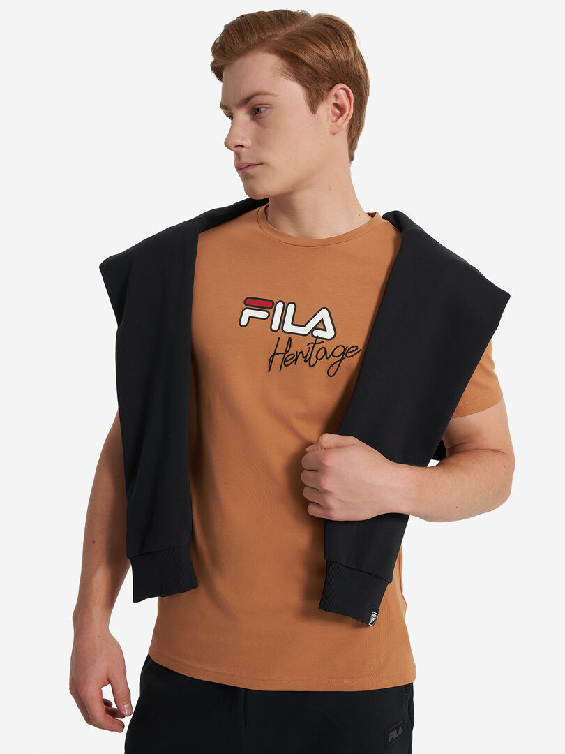Футболка мужская FILA, Коричневый 136753FLA-T3 фото 1