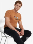 Футболка мужская FILA, Коричневый 136753FLA-T3 фото 5