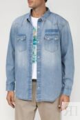 Джинсовая рубашка с нагрудными карманами LEVI'S фото 1