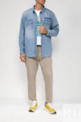 Джинсовая рубашка с нагрудными карманами LEVI'S фото 2