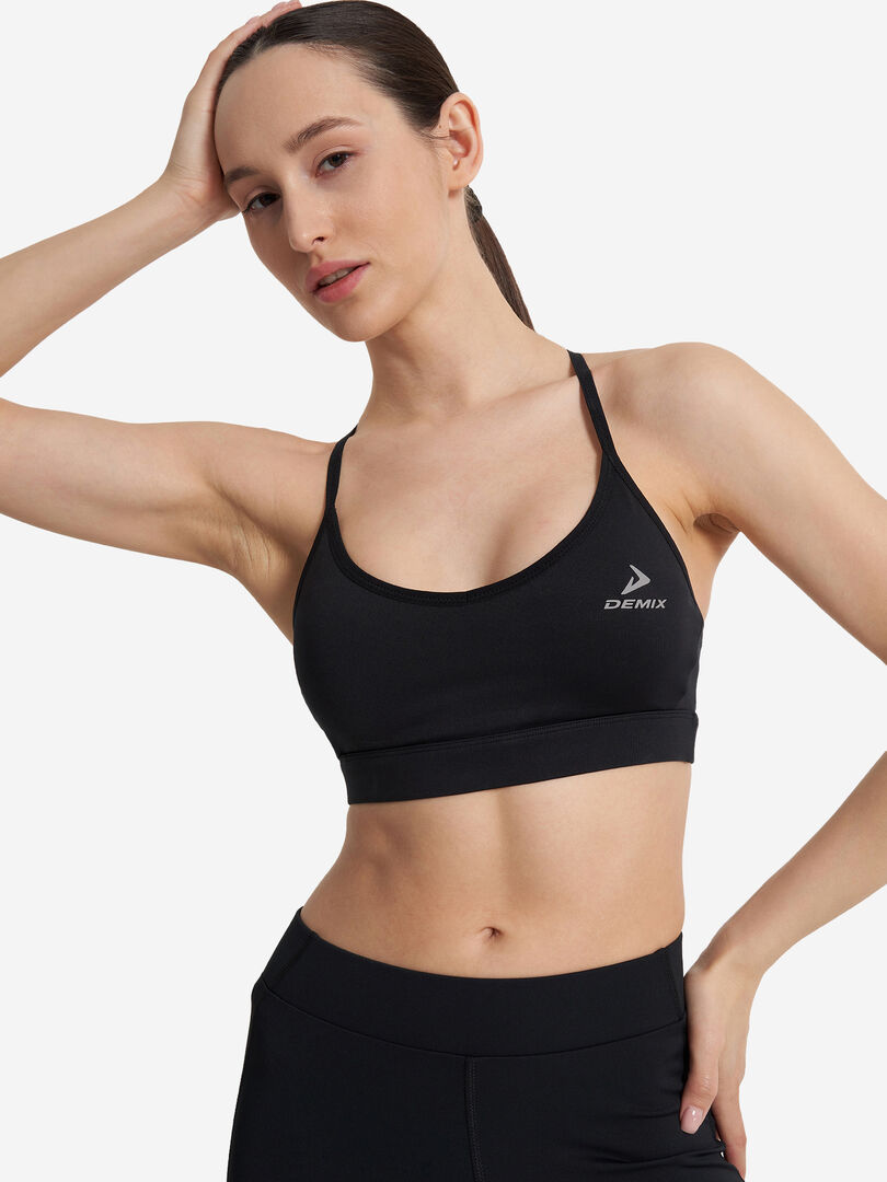 Спортивный топ бра Demix SoftShape Gym, Черный 130142DMX-99 фото 1