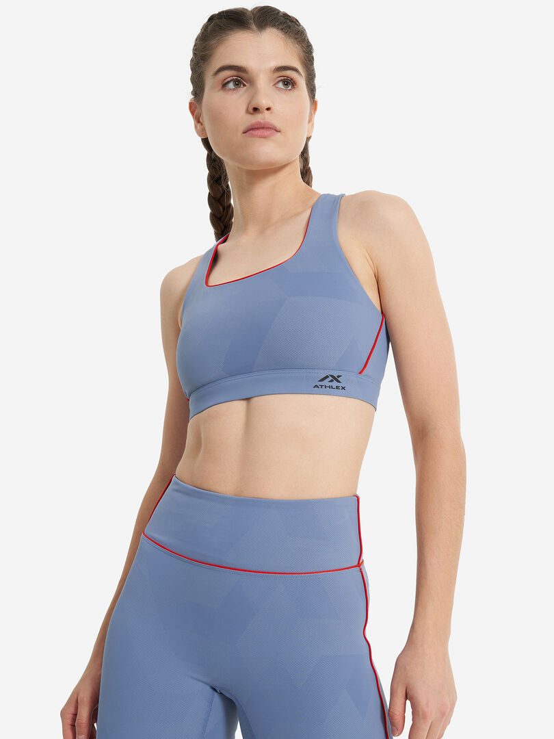 Спортивный топ бра Athlex, Синий 132751A31-M1 фото 1