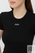 Футболка Off-White Модель Off Stamp OWAA065C99JER0051001 фото 3