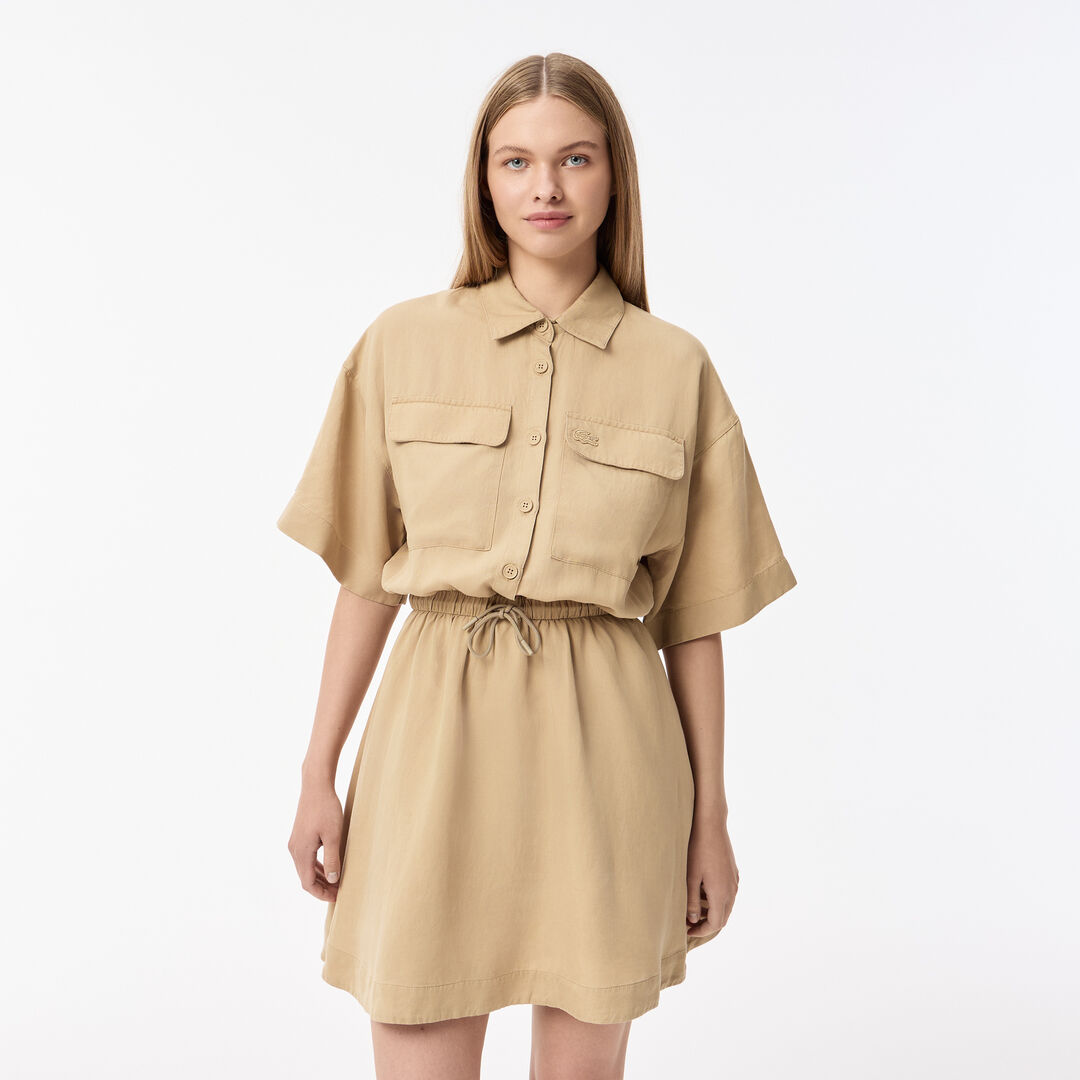 Женское платье Lacoste из эластичного хлопка фото 1