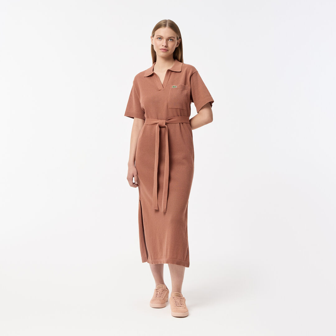Женское платье Lacoste из хлопка фото 1