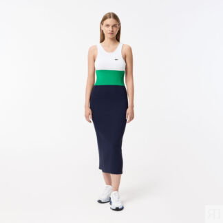 Женское платье Lacoste из вискозы