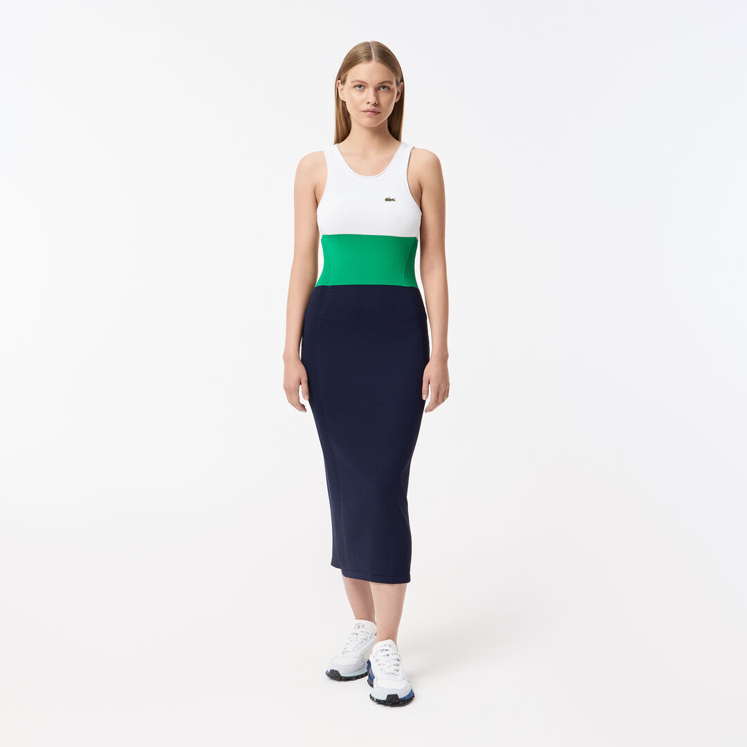 Женское платье Lacoste из вискозы фото 1