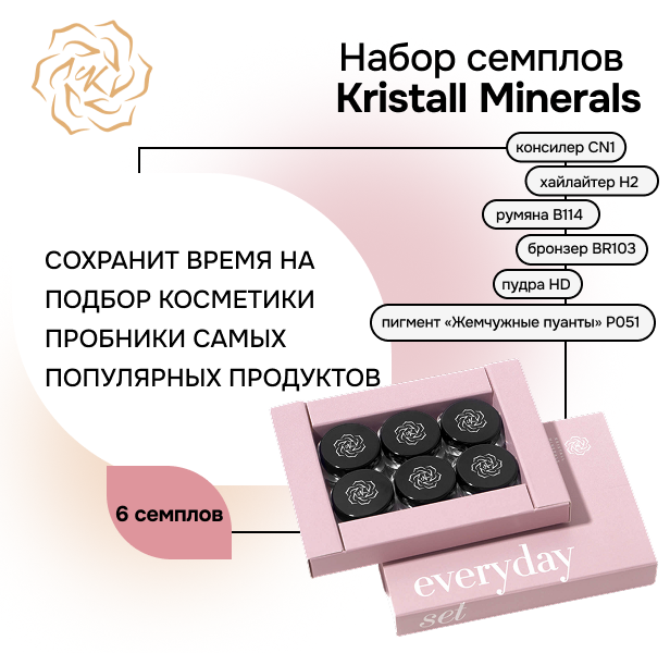 Набор семплов для лица «Everyday Set» KM Cosmetics фото 1